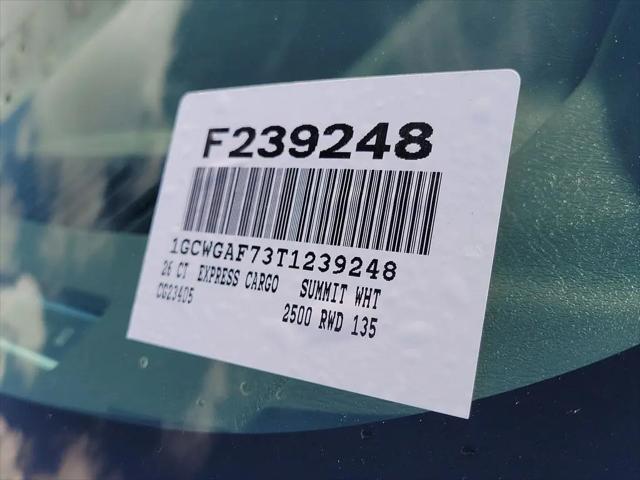 2026 Chevrolet Express Cargo Van 2500 Regular Wheelbase, WT, RWD