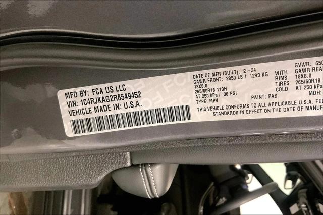 2024 Jeep Grand Cherokee L Altitude 4x4