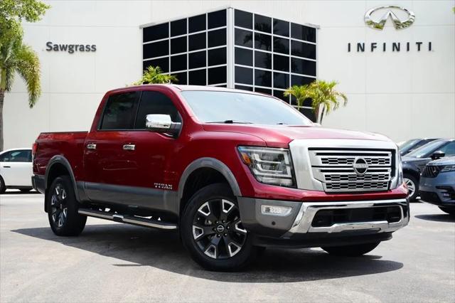 2024 Nissan Titan Crew Cab Platinum Reserve 4x4 for sale in Tamarac, FL
