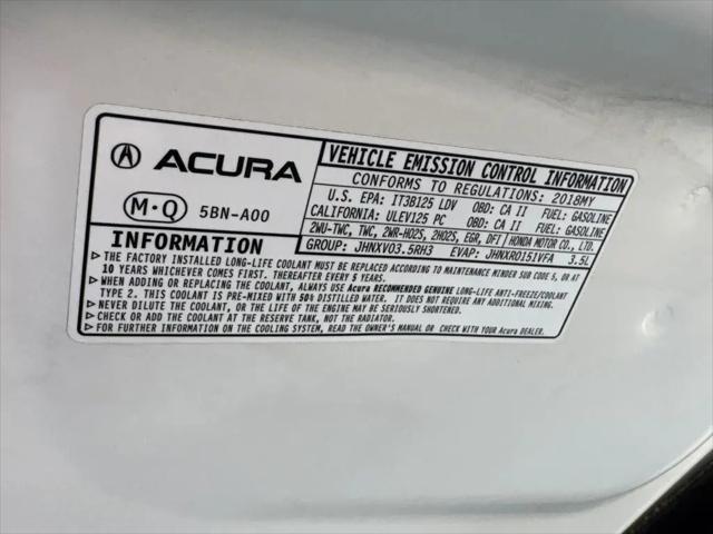 2018 Acura MDX w/Advance Package