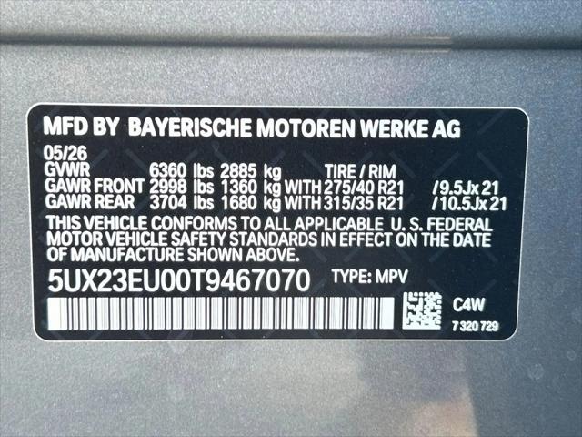 2026 BMW X5 xDrive40i