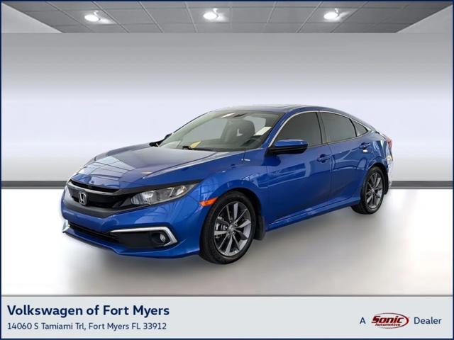 2021 Honda Civic EX for sale in Fort Myers, FL