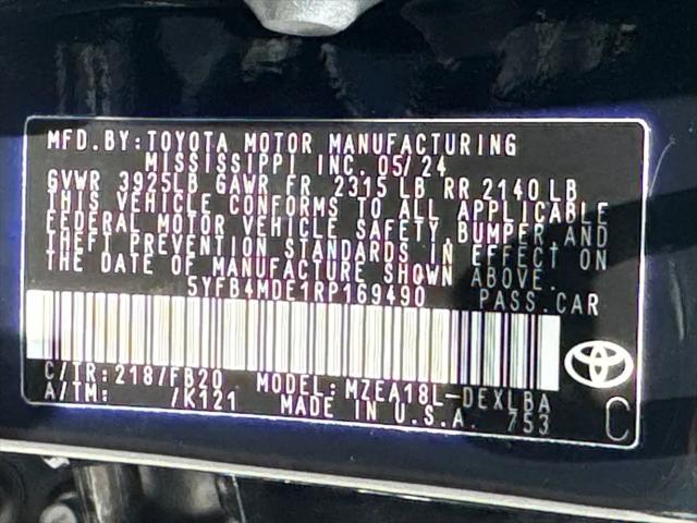 2024 Toyota Corolla LE