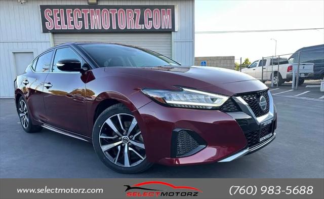 2021 Nissan Maxima SV Xtronic CVT for sale in Hesperia, CA