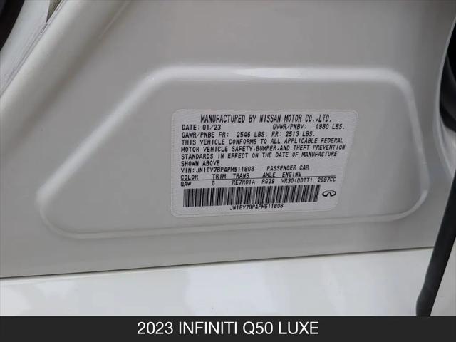 2023 INFINITI Q50 LUXE