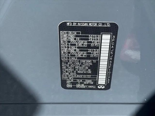 2025 INFINITI QX55 LUXE AWD