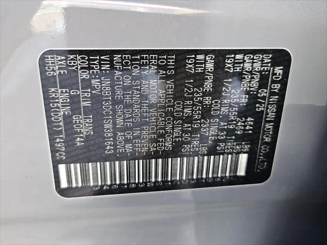 2025 Nissan Rogue Platinum FWD
