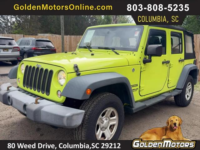 2016 Jeep Wrangler Unlimited Sport for sale in Columbia, SC