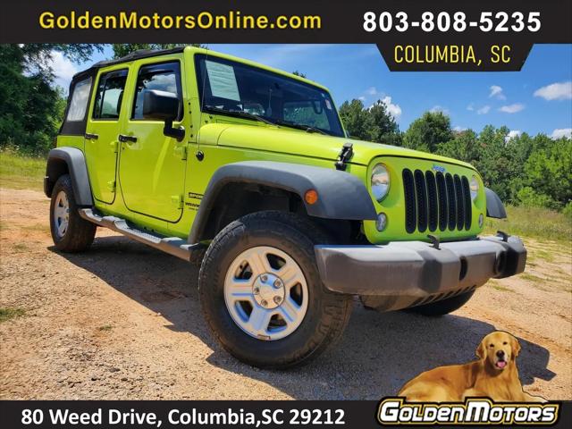2016 Jeep Wrangler Unlimited Sport for sale in Columbia, SC