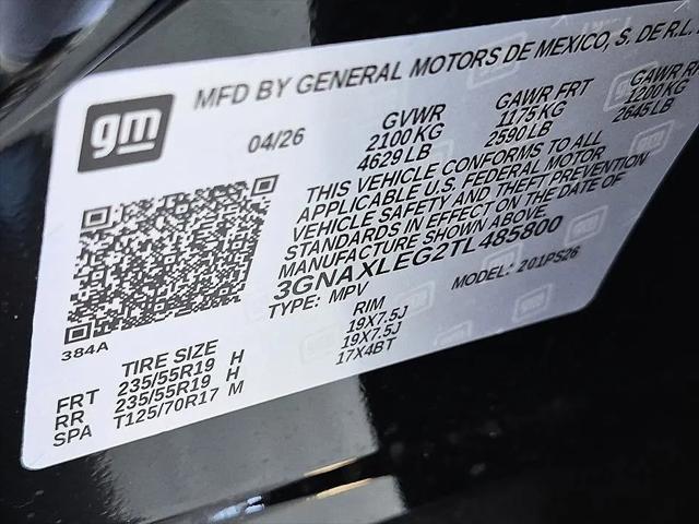2026 Chevrolet Equinox FWD RS