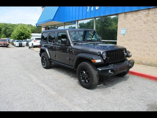 2022 Jeep Wrangler Unlimited Willys 4x4 for sale in Smyrna, GA