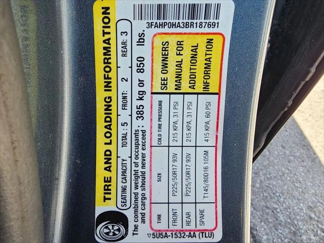 2011 Ford Fusion SE
