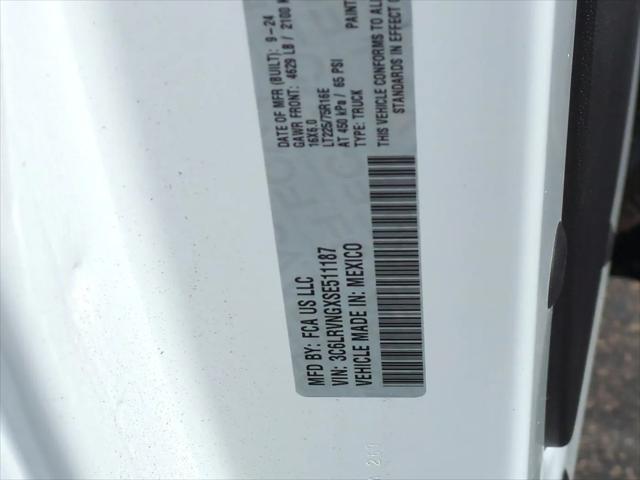 2025 Ram ProMaster Cargo Van Tradesman Low Roof 118" WB w/Pass Seat