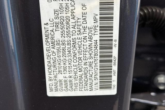 2026 Honda Pilot Touring