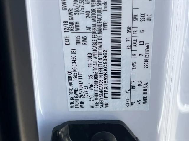 2019 Ford F-150 XLT