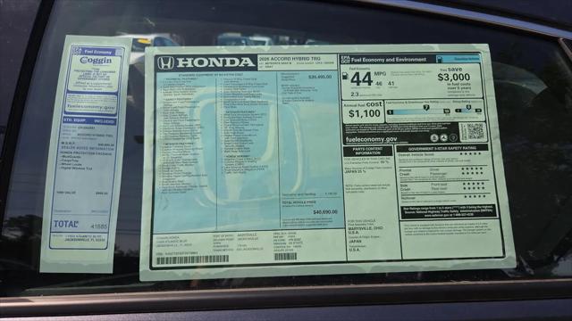 2026 Honda Accord Sedan Touring