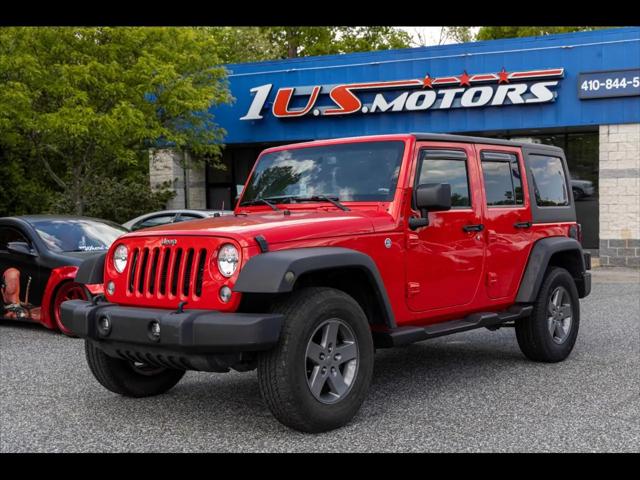 2016 Jeep Wrangler Unlimited Sport for sale in Edgewood, MD