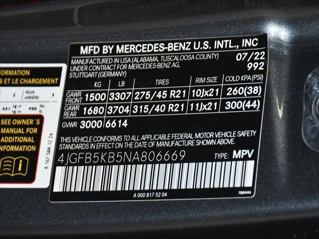 2022 Mercedes-Benz GLE GLE 450 4MATIC
