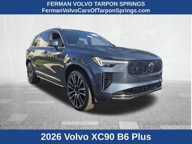 2026 Volvo XC90 Plus, B6 AWD Gas (mild hybrid), Gasoline, Bright, 7 Seats for sale in Tarpon Springs, FL