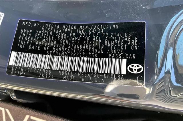2024 Toyota Corolla LE