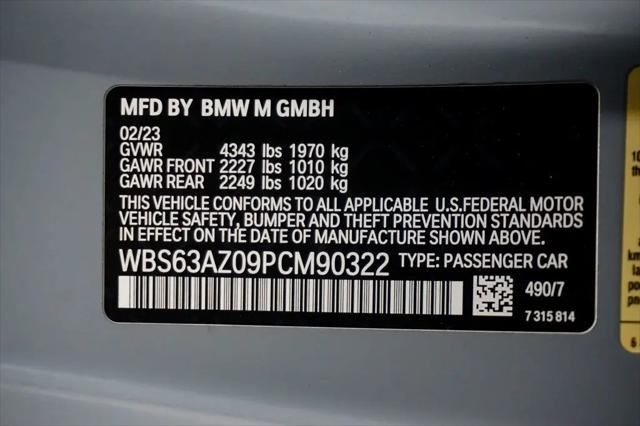 2023 BMW M4 CSL
