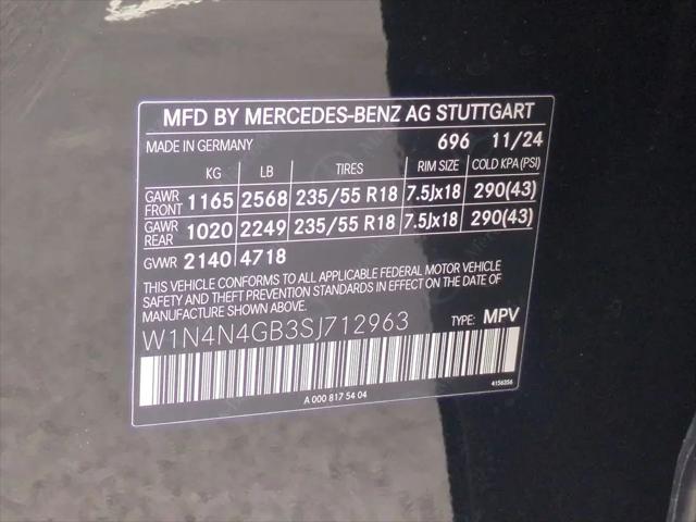 2025 Mercedes-Benz GLA-CLASS 4MATIC