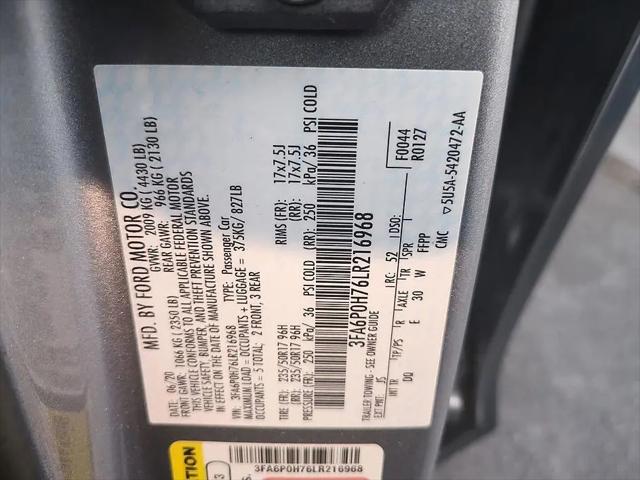 2020 Ford Fusion SE