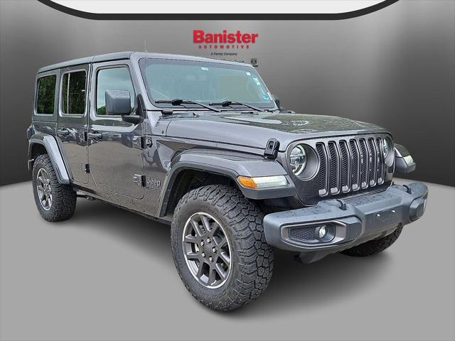 2021 Jeep Wrangler Unlimited 80th Anniversary 4x4 2021 Jeep Wrangler Unlimited 80th Anniversary 4x4