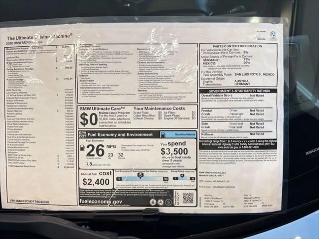 2026 BMW M240 i