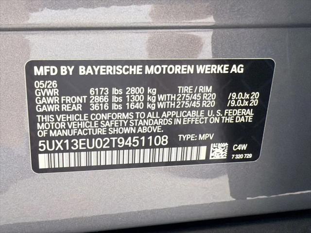 2026 BMW X5 sDrive40i