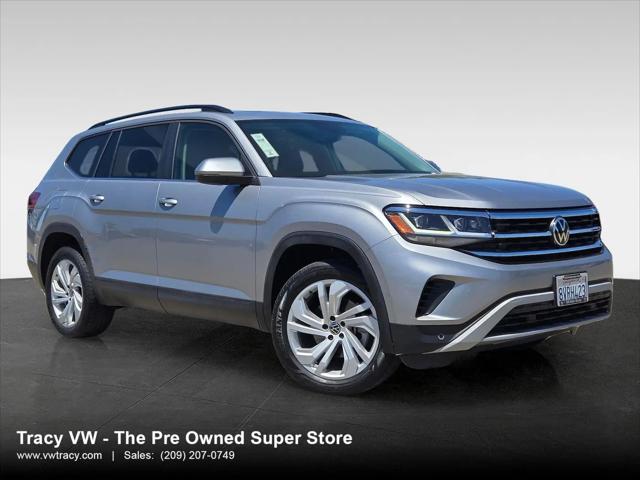 2021 Volkswagen Atlas 3.6L V6 SE w/Technology for sale in Tracy, CA