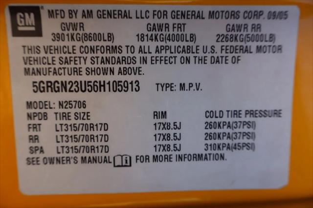 2006 HUMMER H2 Base