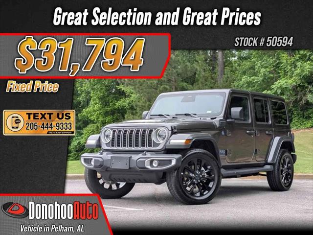 2025 Jeep Wrangler 4xe Sahara 4xe for sale in Pelham, AL