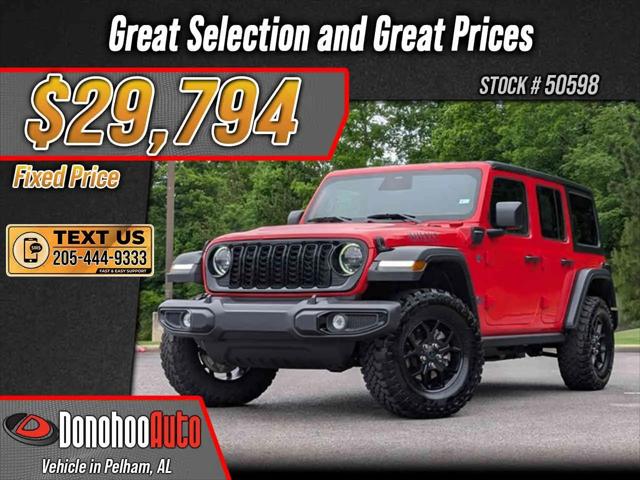 2025 Jeep Wrangler 4xe Willys 4xe for sale in Pelham, AL