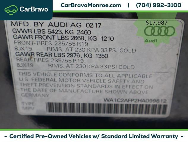 2017 Audi Q5 2.0T Premium