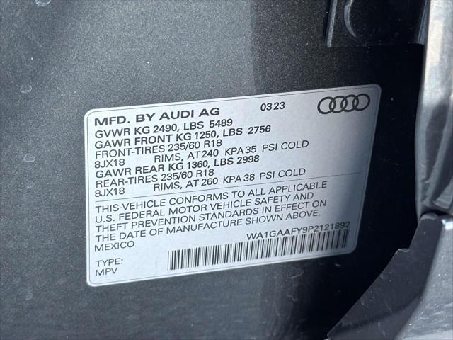 2023 Audi Q5 Premium 45 TFSI S line quattro