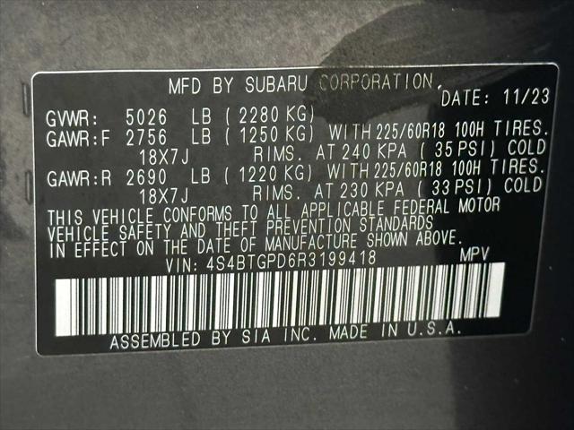 2024 Subaru Outback Touring XT