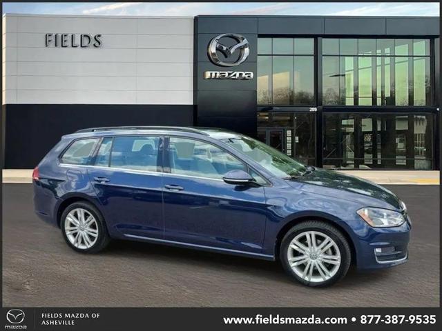 2015 Volkswagen Golf SportWagen TDI SE 4-Door for sale in ASHEVILLE, NC