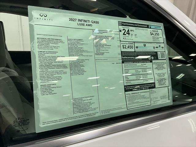 2027 INFINITI QX60 LUXE