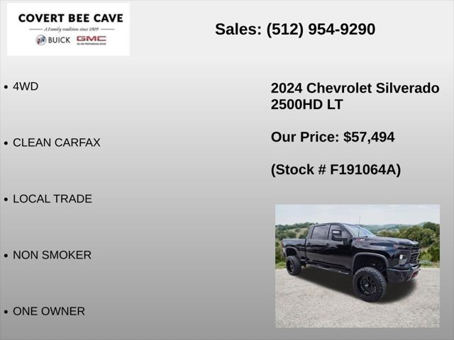 2024 Chevrolet Silverado 2500HD 4WD Crew Cab Standard Bed LT