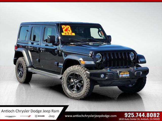 2023 Jeep Wrangler 4xe 4x4 for sale in Antioch, CA