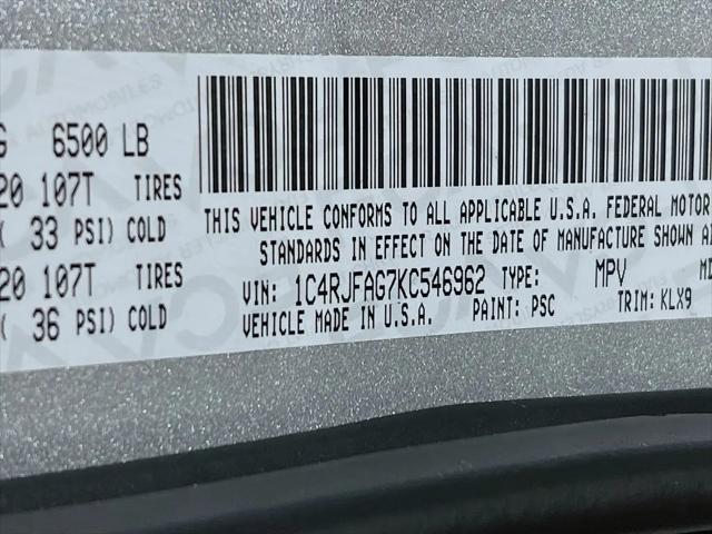 2019 Jeep Grand Cherokee Altitude 4x4