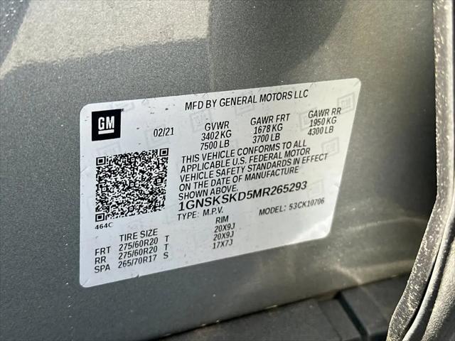 2021 Chevrolet Tahoe 4WD Premier