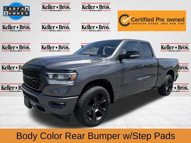 2022 Ram 1500 Big Horn Quad Cab 4x4 6'4" Box