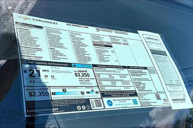 2026 Chevrolet Traverse AWD LT