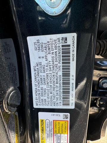 2025 Honda Civic Sport
