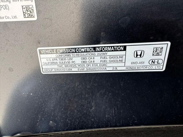2025 Honda Civic Sport