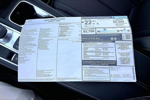2027 INFINITI X6 SPORT