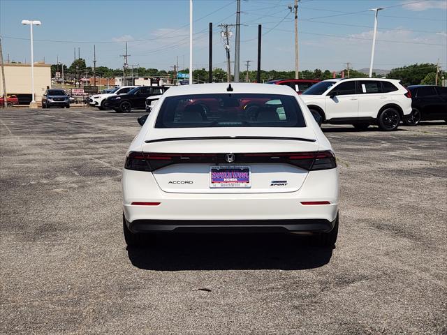 2026 Honda Accord Sedan Sport