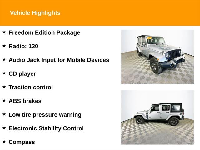 2018 Jeep Wrangler JK Unlimited Freedom Edition 4x4